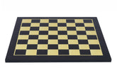 Chess Board with square size 2.25" in Ebony and Maple Wood Look